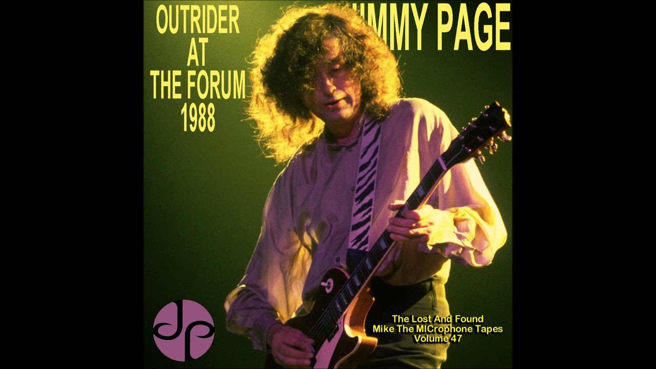 Jimmy Page - Live in Los Angeles, CA (Oct. 7th, 1988) - YouTube