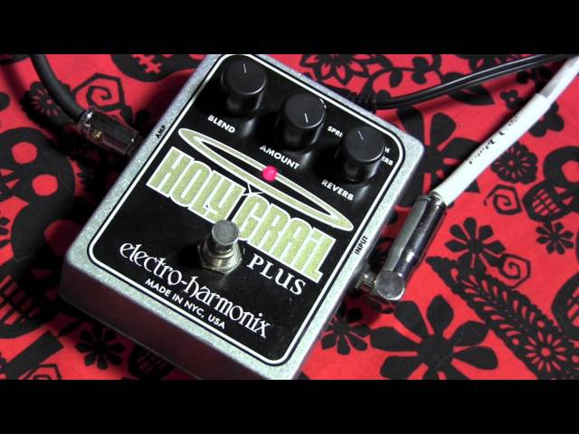Electro Harmonix HOLY GRAIL PLUS reverb guitar effects pedal demo