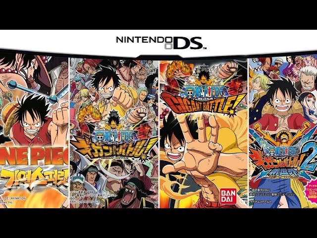 One Piece Games for DS - YouTube