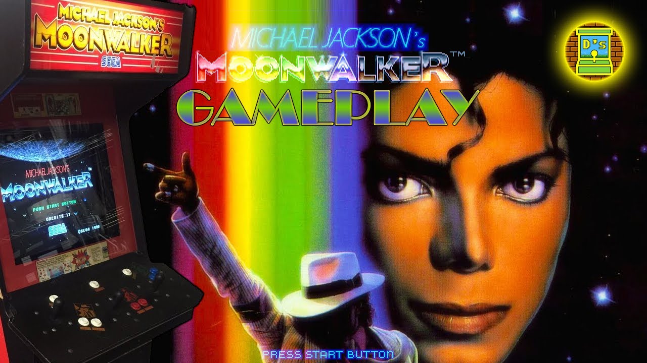 マイケル・ジャクソン ムーンウォーカー アーケードゲームプレイ on