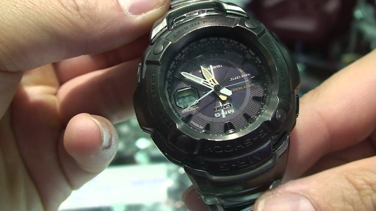 Gショックの最上級モデル【MRG-3000DJ-1AJF】です。 - YouTube