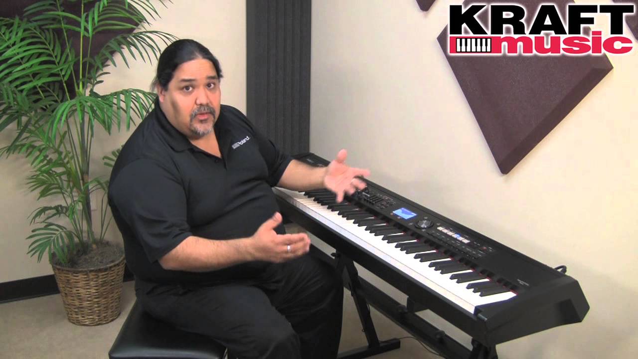 Kraft Music - Roland RD-700NX Stage Piano Demo with Ed Diaz - YouTube