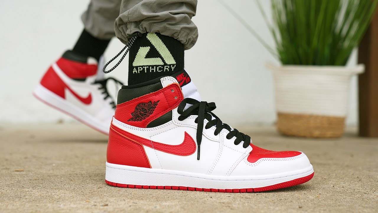 Air Jordan 1 HERITAGE Review & GIVEAWAY - YouTube