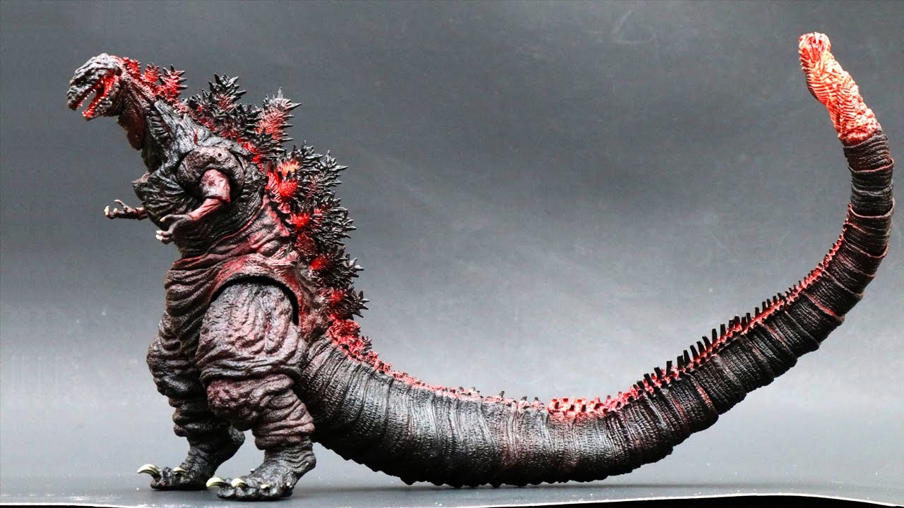 SH MonsterArts Shin Godzilla Review and Comparison - YouTube