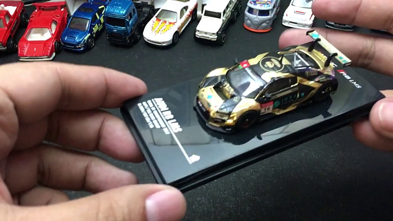 Tarmac Works Audi R8 LMS Aape by A Bathing Ape - YouTube