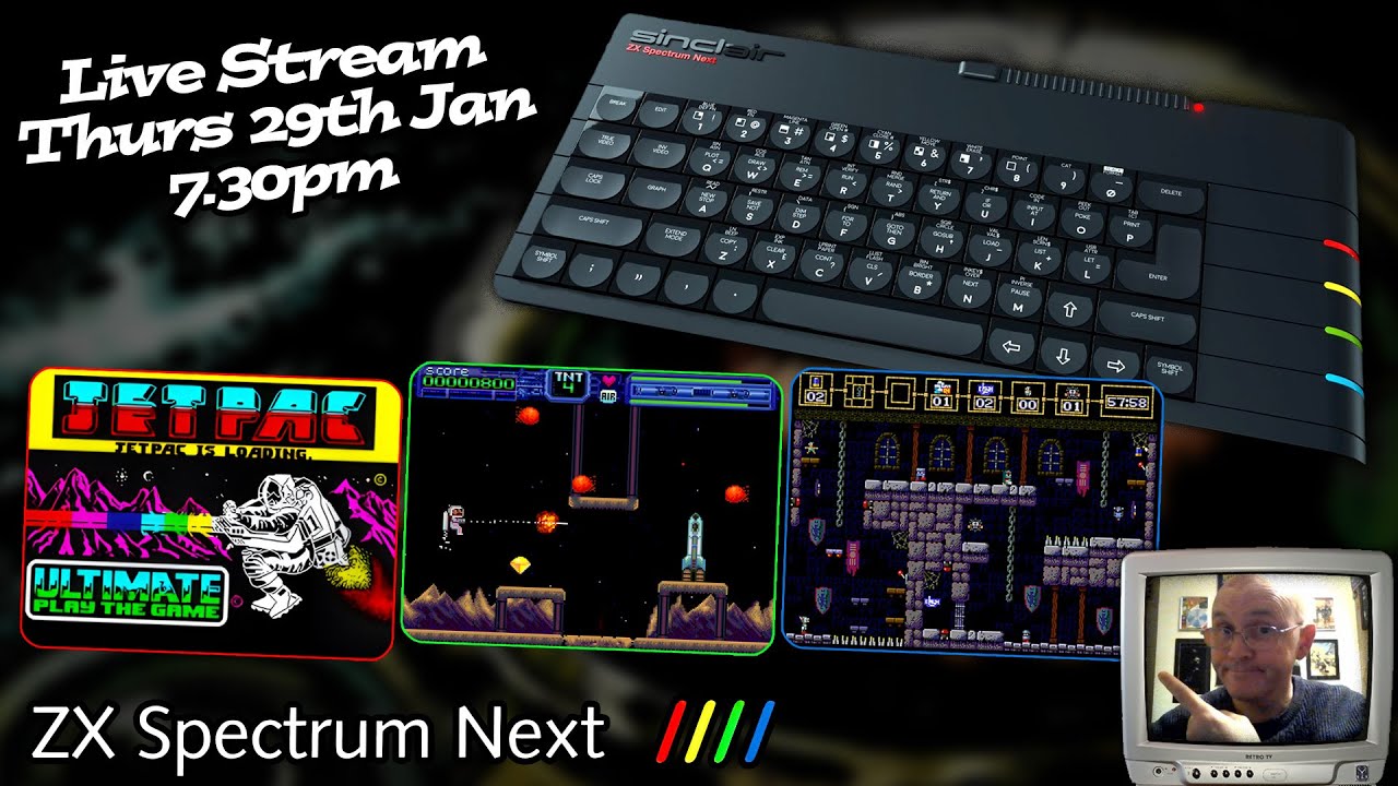 Spectrum Next Games - Live Stream (29/01/2026) - YouTube
