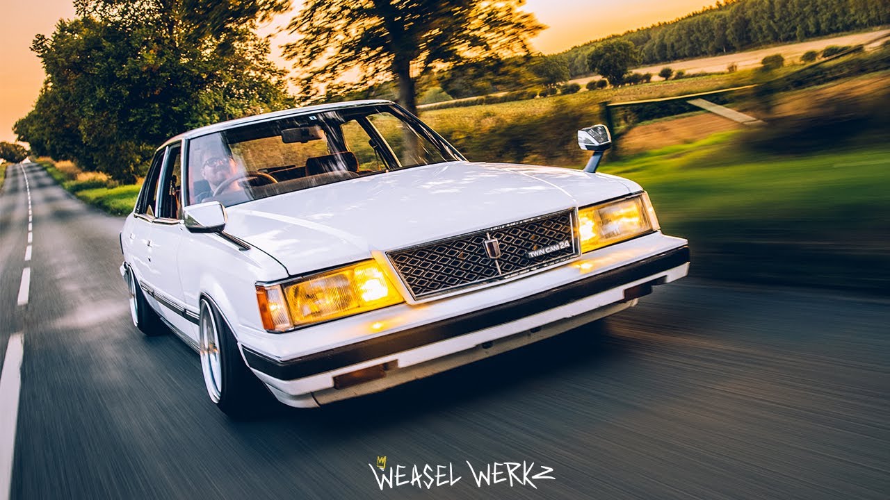 JDM Classic Car Summer Driving | Toyota Corona MKII GX61 - YouTube