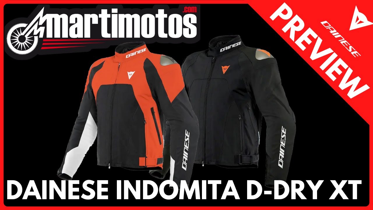 PREVIEW // DAINESE INDOMITA D-DRY XT - YouTube