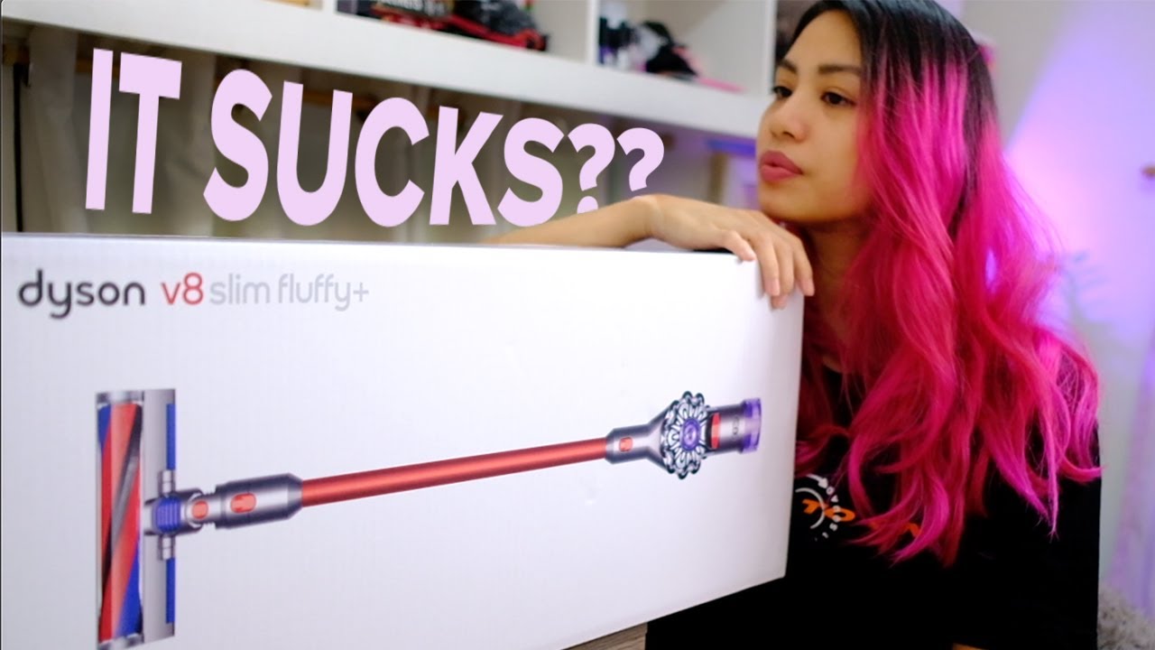 Dyson V8 Slim vacuum review + unboxing (Also how to use Dyson