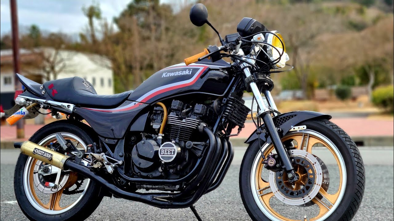Kawasaki【GPZ400FⅡ】BEETバックファイヤー BEETセパハン BEETバック