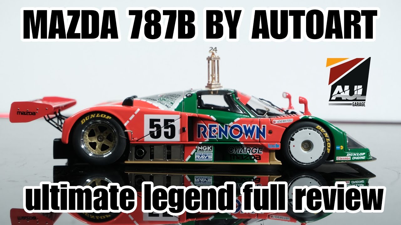 1/18 AutoArt Signature MAZDA 787B Lemans 1991 Winner! LEGENDDDD
