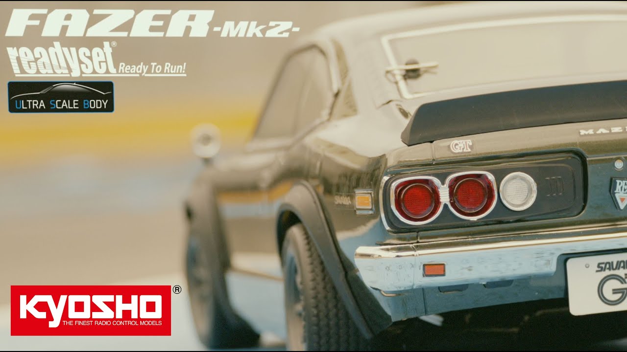 1/10 EP 4WD フェーザーMk2 FZ02 1972 マツダ サバンナ GT チューンド