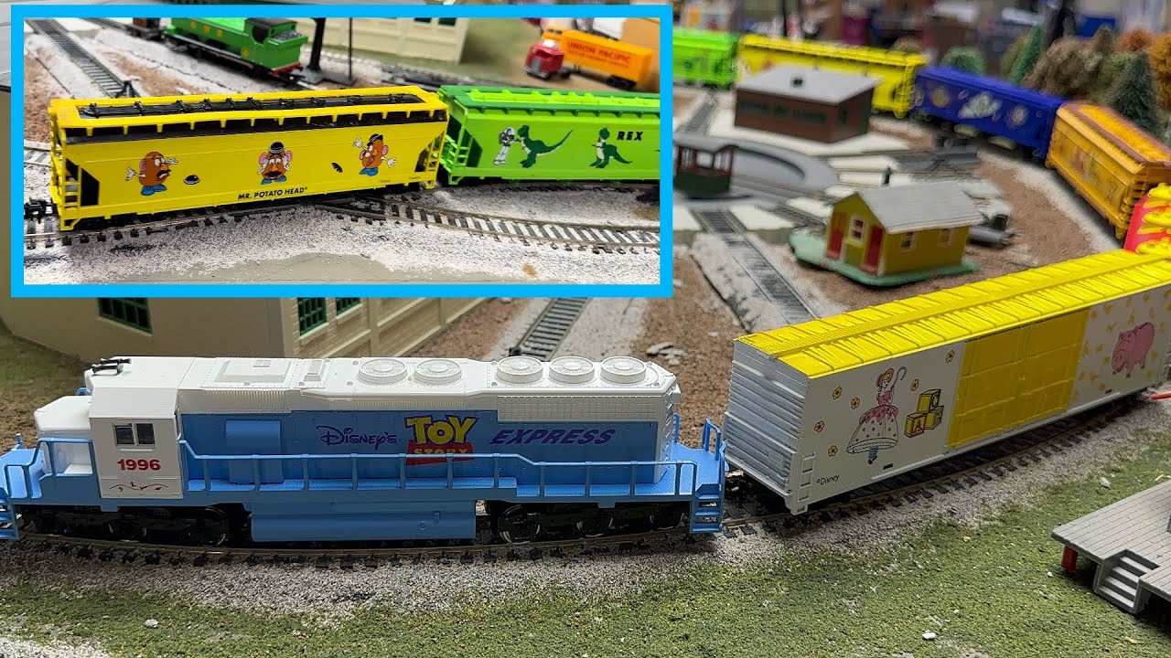 Strange Substance on my 1996 Toy Story IHC Train - YouTube