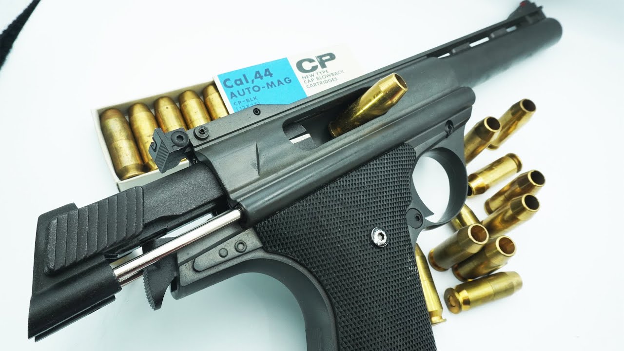 A nostalgic, out-of-print model gun! MGC Heavy Weight 44 Auto Mag