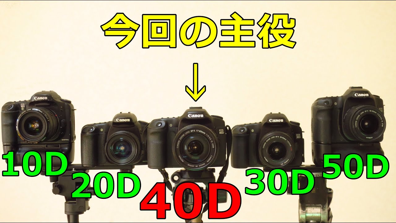 Junk] 3300 yen CANON EOS 40D Operational Test and Sample Photos