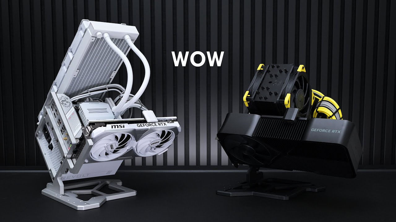 このオープンエアITXケースは芸術作品だ – Monster Studio A45