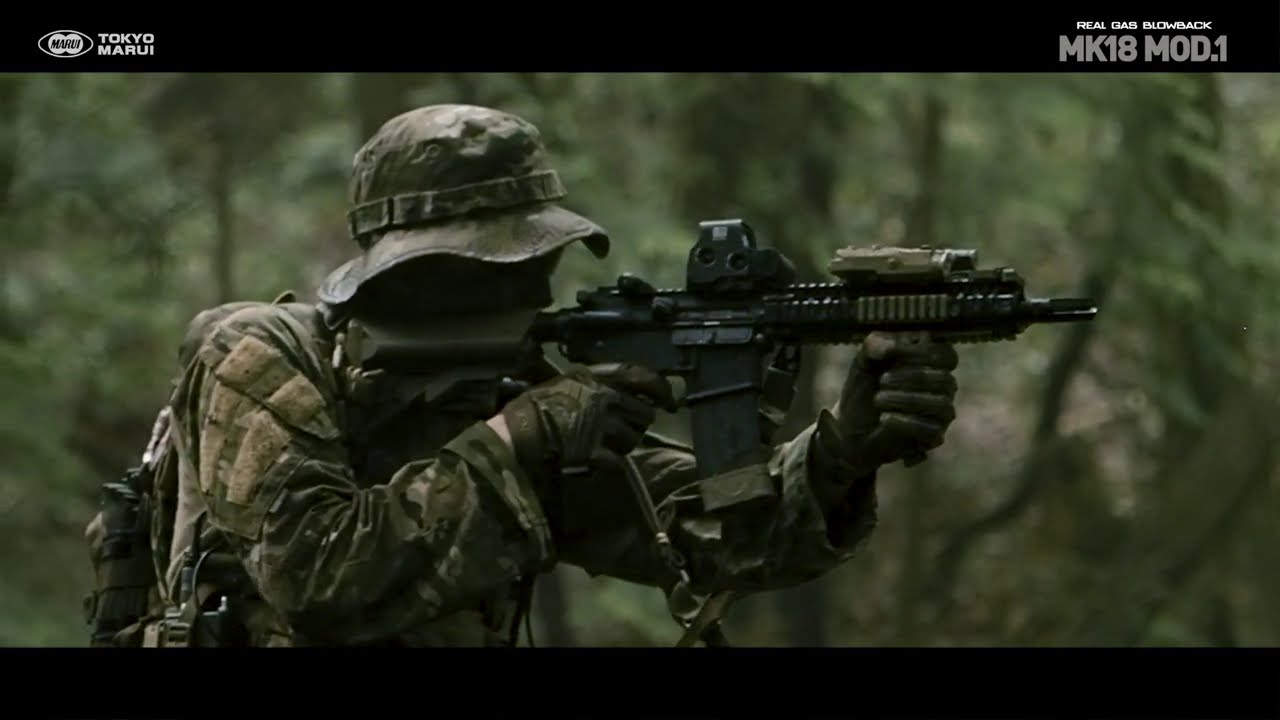 東京マルイ【ガスブローバック マシンガン】Mk18 Mod.1 - YouTube