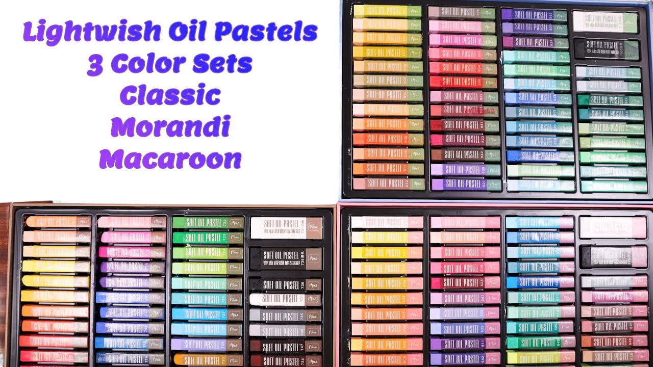 All Three Lightwish (Kuelox) Oil Pastel Sets - The Classic