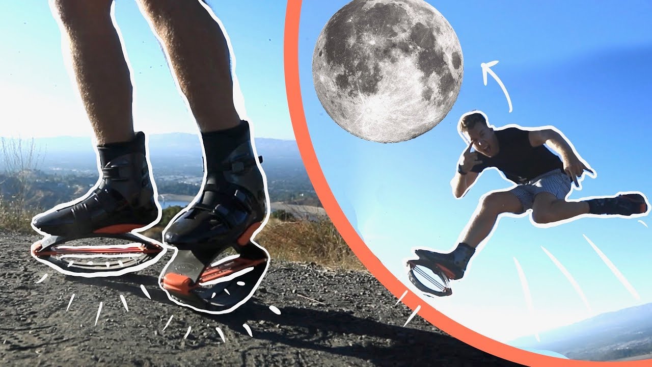 TRAMPOLINE SHOES.. BEST INVENTION EVER?! (24 hour challenge) - YouTube