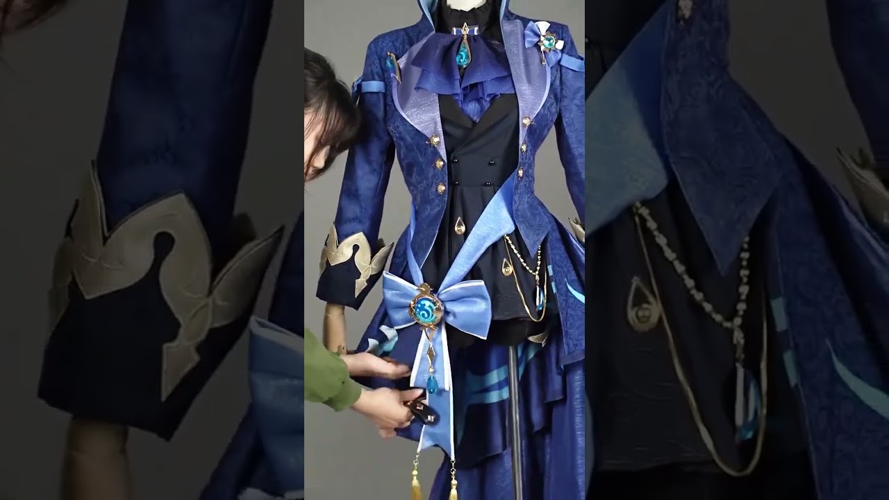 江南猫次 原神コスプレ フリーナ 衣装 着用解説 - YouTube