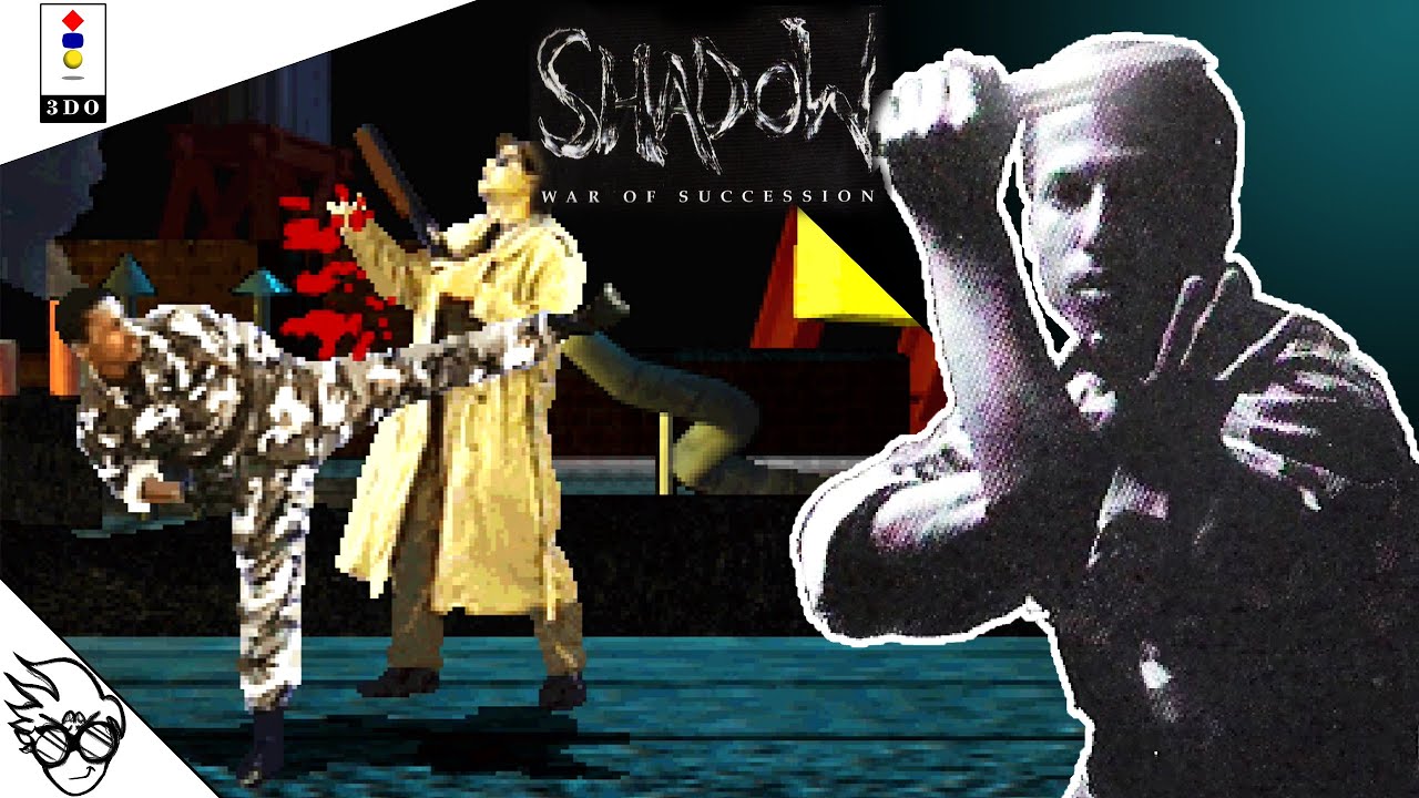 ☆海外版/3DOソフト/SHADOW/WAR OF SUCCESSION/格闘