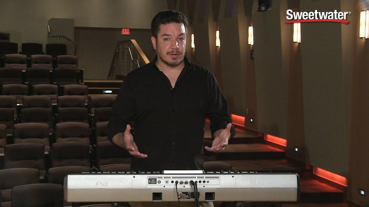 Korg Pa900 61-key Professional Arranger Keyboard Demo - Sweetwater