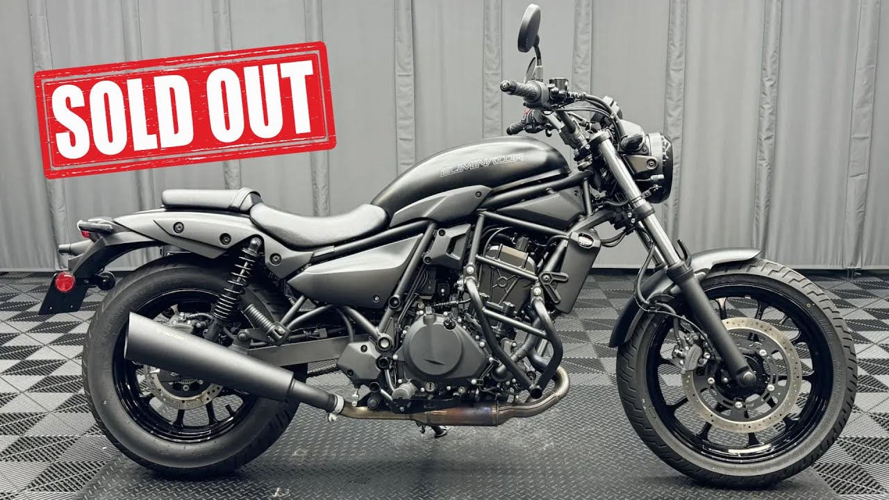 売約済み 2024年モデル エリミネーター400 2,883km トリックスターS/O