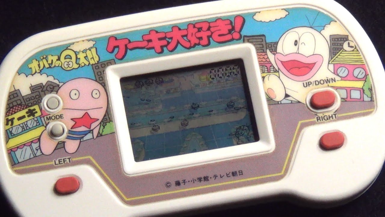 レトロ 電子ゲーム】バンダイ ポケットクラブ オバケのQ太郎 ケーキ