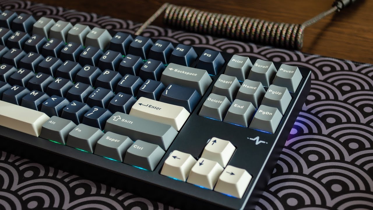 WOBkey Crush 80 Reboot PRO Navy (FR4 + Kailh Cocoa) sound test