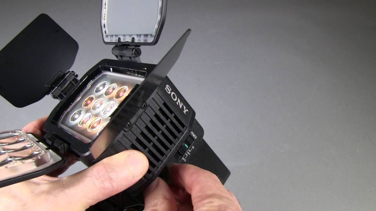 Sony HVL LBPC Video Light - YouTube