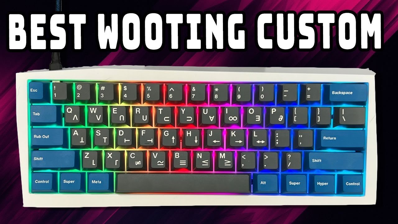 BUILDING A $600 CUSTOM KEYBOARD TO CREATE THE ULTIMATE WOOTING