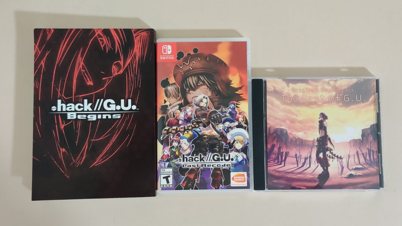 hack//G.U. Last Recode (Dot Hack) Begins Edition Nintendo Switch