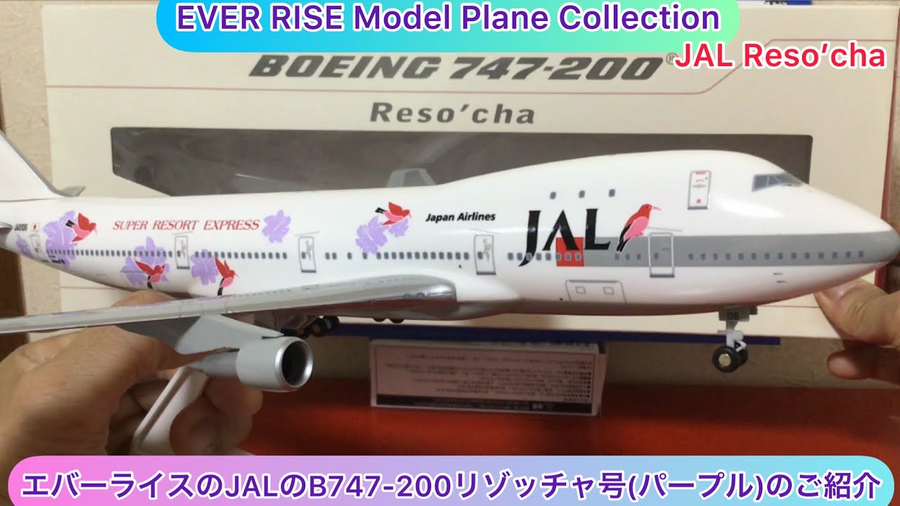 arichin Introducing the Ever Rise JAL Boeing 747-200 Reso'cha