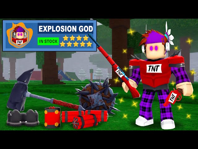 I Combined EXPLOSION GOD CLASS in 99 Nights in The Forest - YouTube