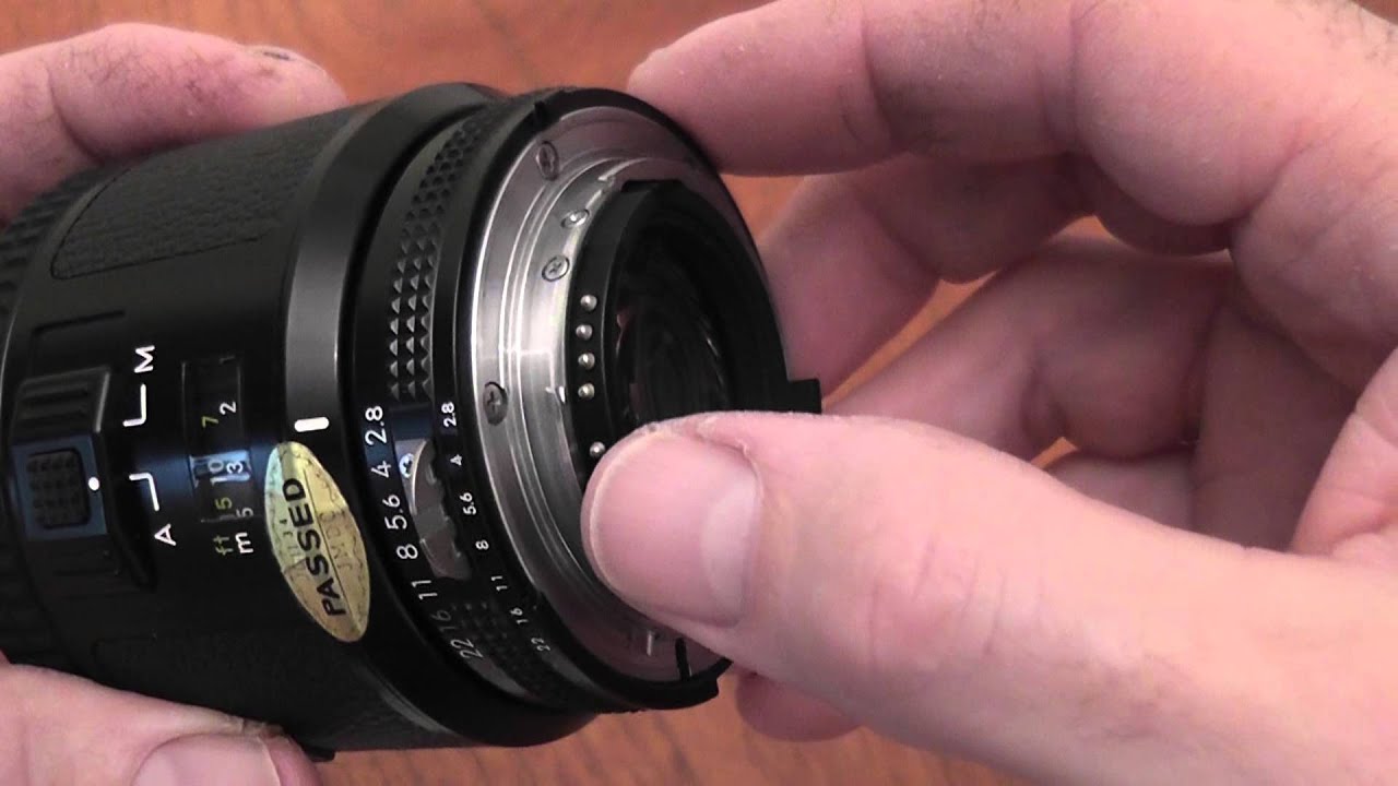 Nikon AF-Nikkor 80mm F/2.8 Auto Focus Lens for Nikon F3AF Camera