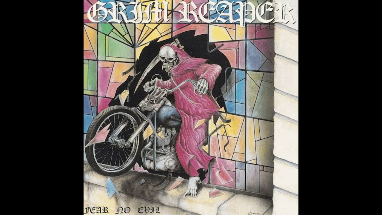 B4 Final Scream - Grim Reaper – Fear No Evil 1985 US Vinyl Album