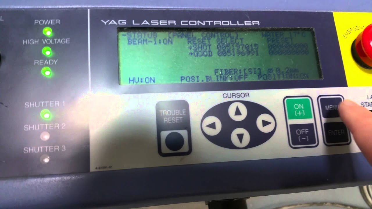 Miyachi Unitek LW25A Precision Welding Pulsed Laser Welder w/ YAG