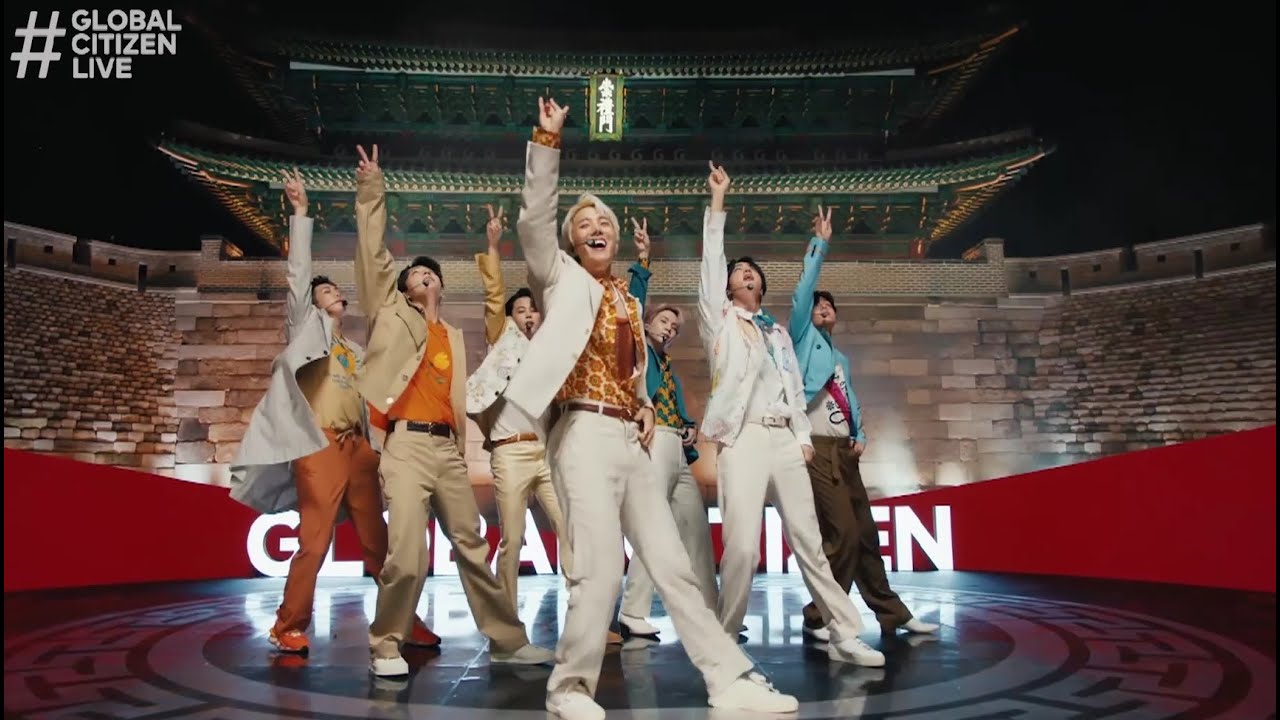 BTS (방탄소년단) 'Permission to Dance' @ Global Citizen Live - YouTube