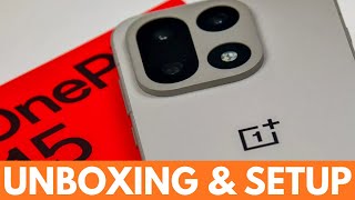 Unboxing the OnePlus 15 - 1st Setup of the Imported Chinese