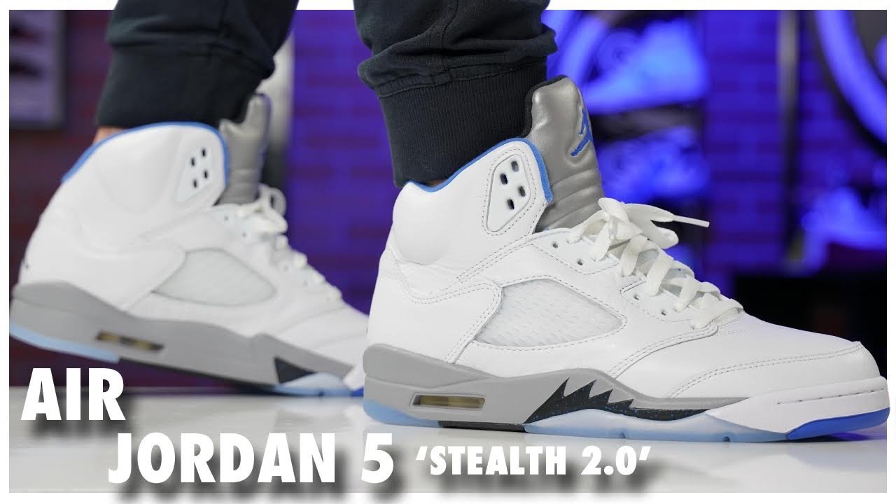 Air Jordan 5 Stealth 2.0 - YouTube