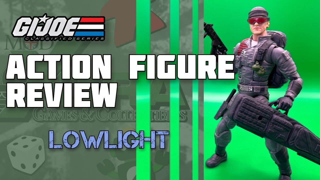 GI Joe Classified | Low-Light | Action Figure Review - YouTube