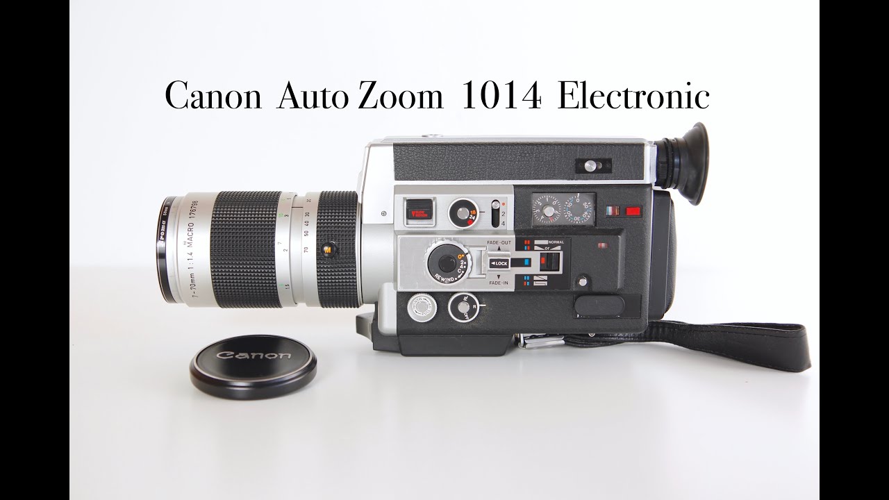 Canon 1014 Auto Zoom Electronic - YouTube
