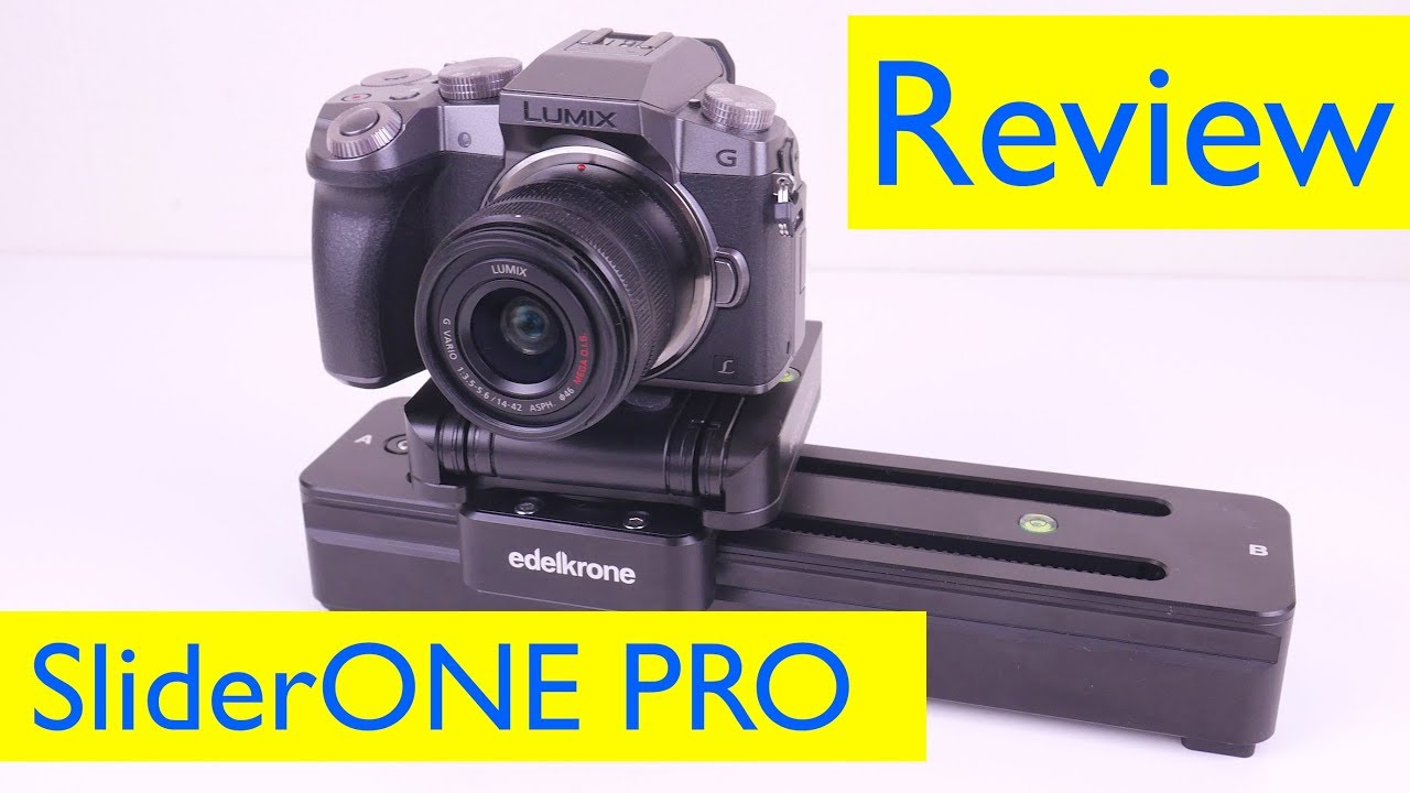 Edelkrone SliderONE Pro Review and Slider Footage Test - YouTube