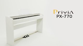 CASIO | Privia PX-770の楽しみ方 - YouTube