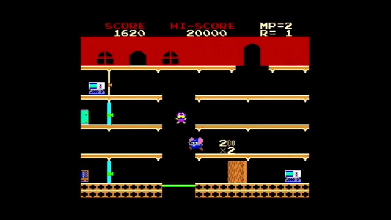 マッピー MAPPY for MSX2 - YouTube