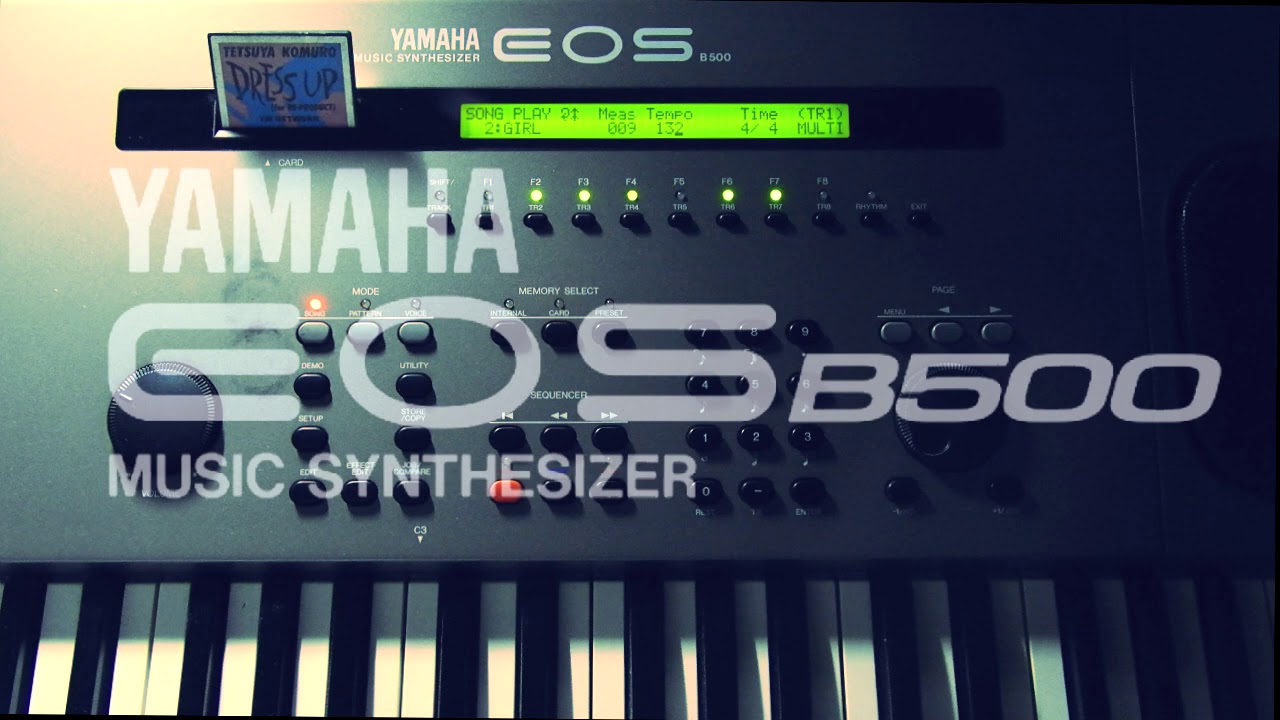 YAMAHA EOS B500】 TK3 - demo演奏【TMネットワーク】 - YouTube