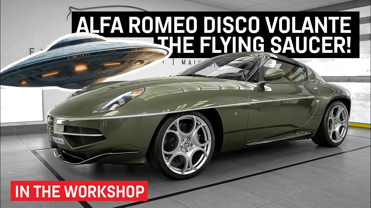 Secrets of a FLYING SAUCER - 1/7 Alfa Romeo Disco Volante at Topaz