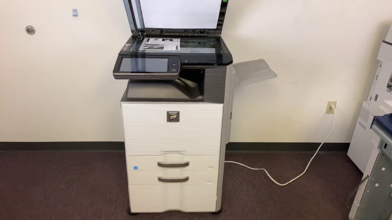 Sharp MX 2640 - YouTube