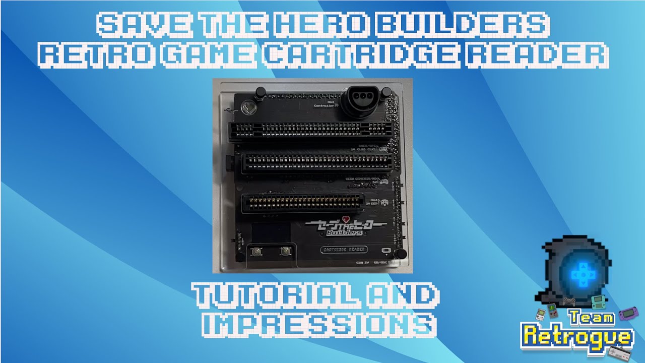 一般販売決定) Save the HERO project | cartridge reader | 一台で