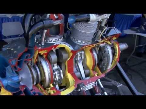 Pratt & Whitney R-2800 Double Wasp Cutaway - YouTube